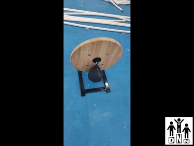 Платформа для пневмогруши нерегулируемая по высоте с пневмогрушей из натуральной кожи DNN