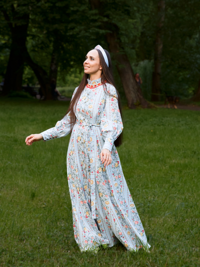 Платье  "Адмиральское" из премиум хлопка