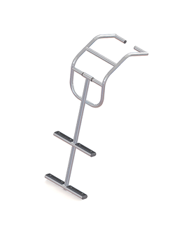 Трап дайверский для надувных лодок, 2 серых ступени (ширина 360 мм.)