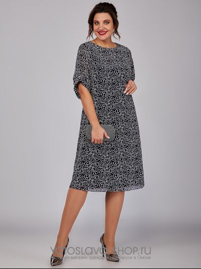 Воздушное и нежное нарядное платье из шифоновой ткани