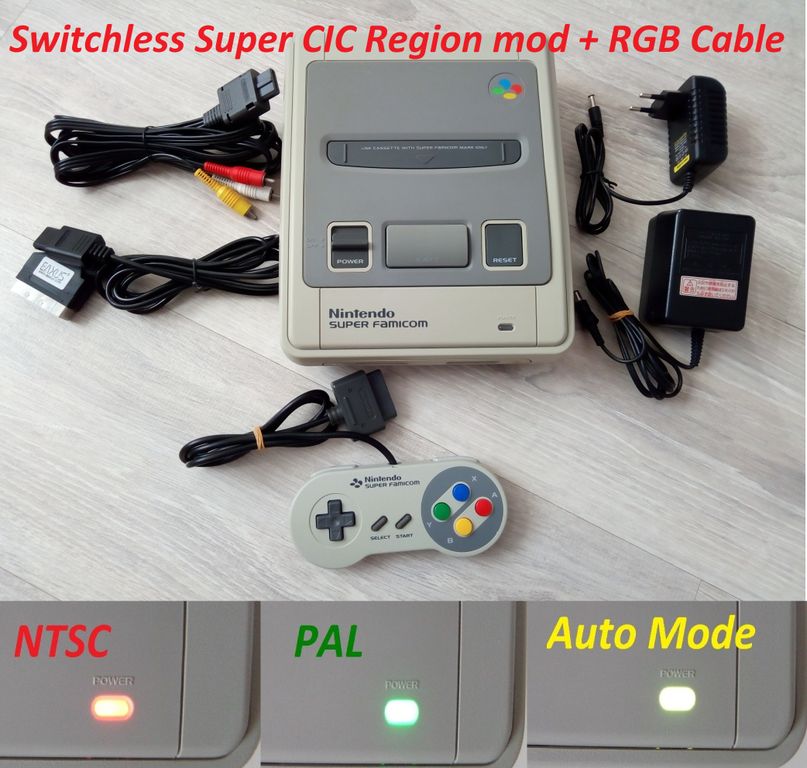 Region mod. Super Nintendo RGB. Super Nintendo Pal включение. Mod super Famicom NTSC us Cartridge. Монитор bevrc NTSC/Pal.