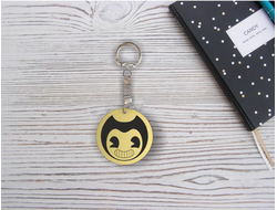 Брелок Бенди и Чернильная машина с гравировкой №2