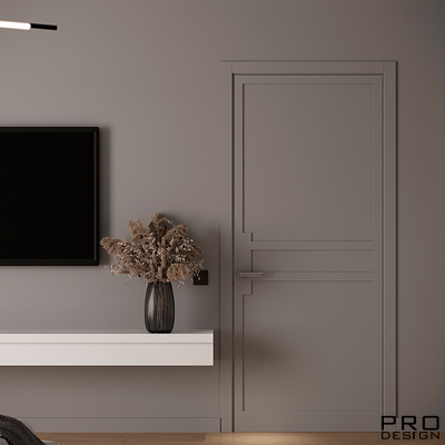 Межкомнатные двери Archi Line Горизонт 2400 мм,  каркас 42 мм, наружного открывания