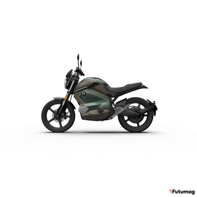 Электромотоцикл Super Soco TC Wanderer White Siberia Зеленый