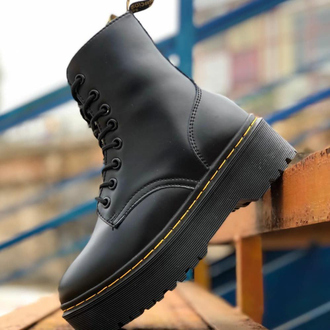 Ботинки Dr. Martens Jadon зимние женские на платформе с мехом