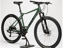 ГОРНЫЙ ВЕЛОСИПЕД TIMETRY GT603 24СК 29", РАМА 19" ЗЕЛЁНЫЙ