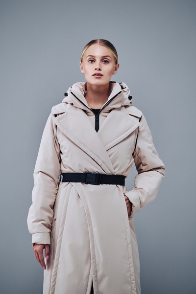 Парка Zhilet Бежевая