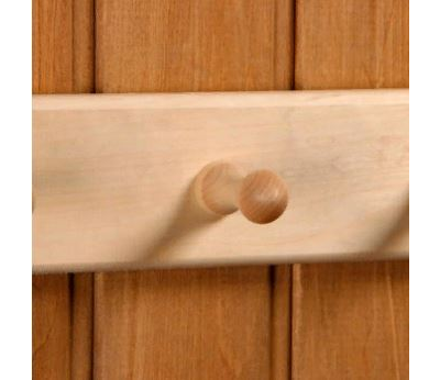 Вешалка «Классика» 4 крючка, липа