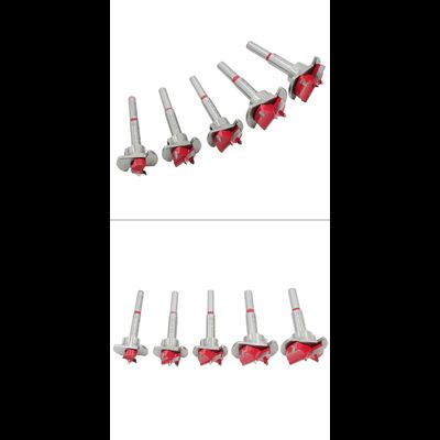 Комплект сверл форстнера с ограничителями (5 шт.) в деревянной коробке