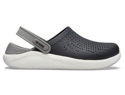 CROCS LITERIDE CLOG ЧЕРНЫЕ С БЕЛЫМ