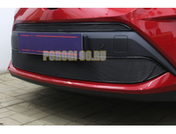 Защита радиатора Toyota C-HR 2019- black низ PREMIUM