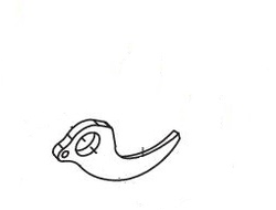 Стационарный нож 32мм PA1462