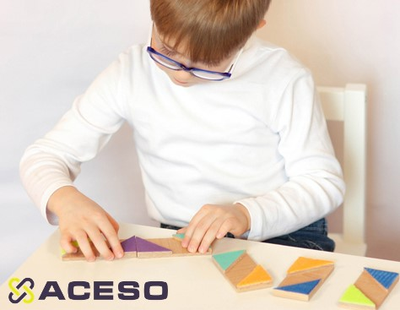 Тактильное домино. Набор для сенсорного развития детей