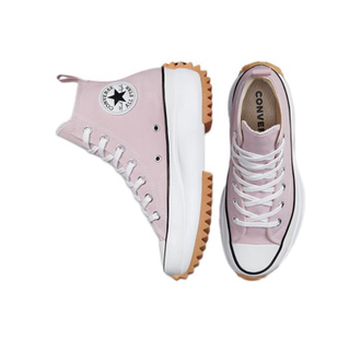 Кеды Converse Run Star Hike розовые высокие на платформе