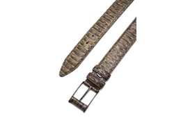 Ремень мужской 38 мм PY-z-0008 из змеиной кожи 3