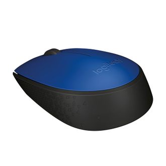 Мышь компьютерная Logitech (910-004640) Wireless Mouse M171, синяя