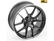 Комплект дисков R17 7,5J ET+38 5*100 RAYS F045 Черный матовый с полированным ободом (80577)