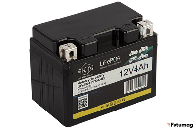 Аккумулятор для мототехники SKN LiFePO4 YTX4L-BS (12V/4Ah/50A)