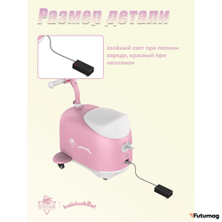 Электросамокат детский Spetime E9 Max розовый