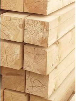 Брус 4м сосна  Сорт:1 Размер: 100*100 (по штучно)