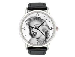 Часы наручные хромированные Merilyn Monroe 33 мм