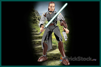 # 75528 Сборная Фигура «Рей» / “Rey” Buildable Action Figure (2017)