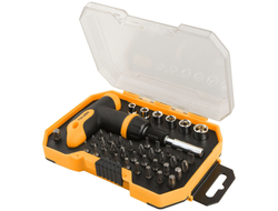 Набор вставок (бит) 1/4", PH, PZ, Hex, Torx, Slotted, 41 предмет TOLSEN TT20036