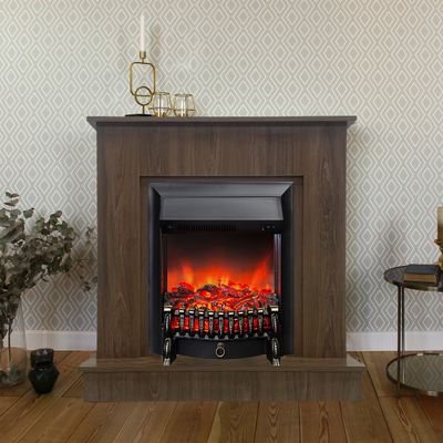 Электрокамин Лорд Люкс NT с очагом Fobos