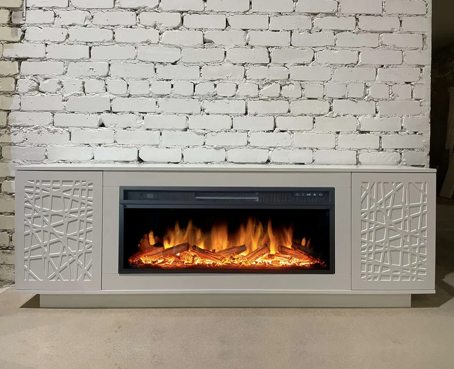 Линейный электрический камин Майами