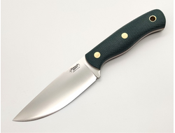 Нож Барибал сталь D2 зеленая микарта