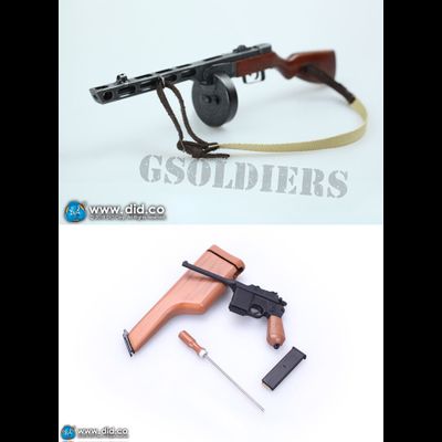 Немецкий командир в зимнем обмундировании - КОЛЛЕКЦИОННАЯ ФИГУРКА 1/6 scale Action figure Fredo - SS-Panzer-Division Das Reich MG42 Gunner Ver C (D80132) - DiD