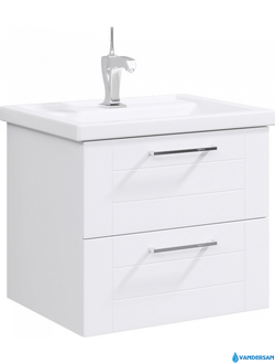 Подвесная тумба под умывальник «Манчестер-70», цвет белый