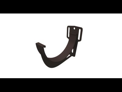 Кронштейн желоба ПВХ Grand Line Шоколадный, коричневый, графит, бордо, зеленый