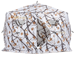 Палатка зимняя утепленная шестигранная HIGASHI Winter Camo Sota Pro