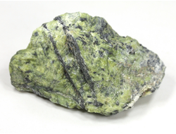 Змеевик, необработанный, дикий образец, Россия, КЧР, Урупский район (59*30*30 мм, 51 г) №37820