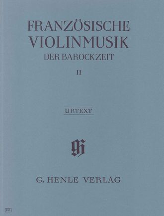 French Violin Music of the Baroque Era Volume II