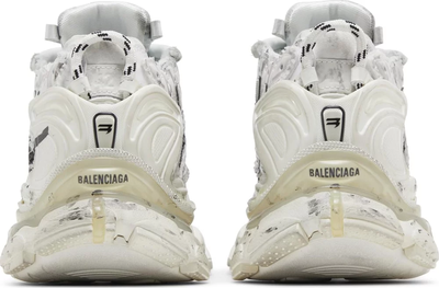 Balenciaga Runner Sneaker Graffiti White Black