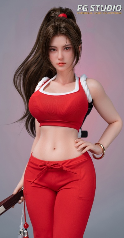 ПРЕДЗАКАЗ - Май Ширануи (серия King of Fighters) - Коллекционная ФИГУРКА 1/3 scale Battle Girl in Red (FG-007) - FG Studio ?ЦЕНА: 103400 РУБ.?