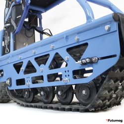 Гусеничный электровездеход SandBike Голубой