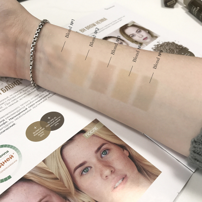 Хна для бровей блондинок