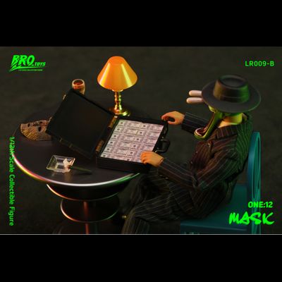 Маска, версия 2 (Стенли Ипкисс, "The Mask") - Коллекционная фигурка 1/12 SCALE Mask Action Figure (LR009B) - BROTOYS