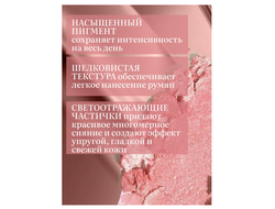 Матовые запеченные шелковые румяна matte  LUXSHOW  4,5 г Витекс