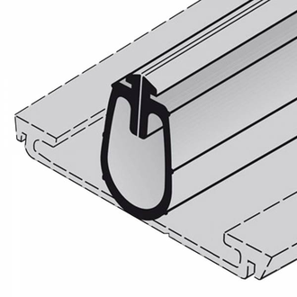 Напольное уплотнение для гаражных ворот Hormann