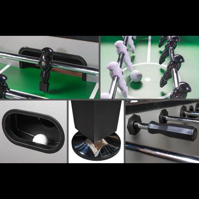 Настольный футбол «Celtic» (140х81х89, серый)