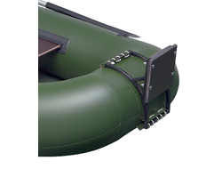 Установка навесного транца на лодку UREX