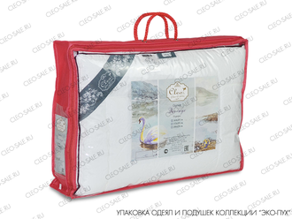 Подушка Cleo ECO пух 70х70 искусственный пух 70/001-ED