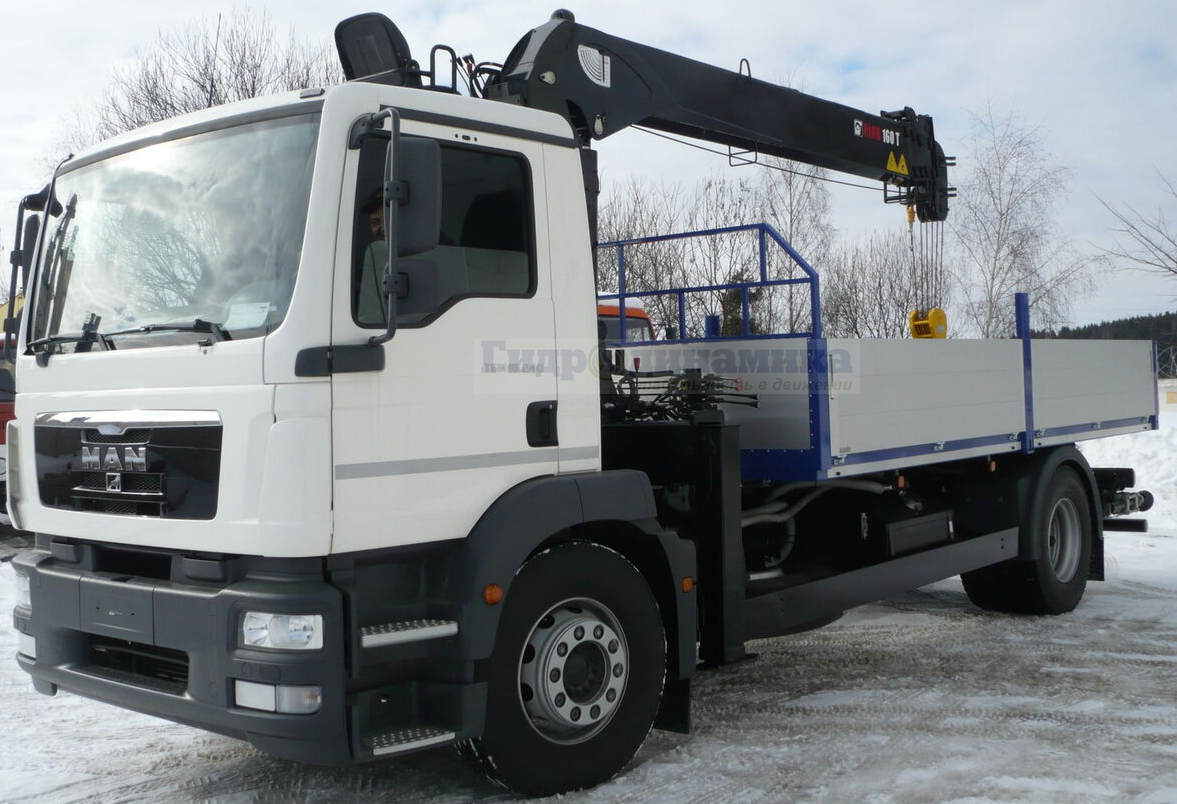 Кран-манипуляторная установка HIAB 160T