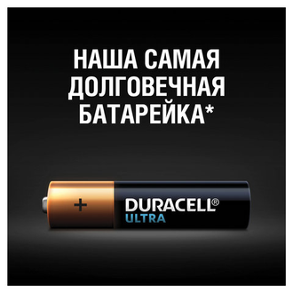 Батарейки КОМПЛЕКТ 12 шт., DURACELL Ultra Power, AAA (LR03, 24А), алкалиновые, мизинчиковые, блистер