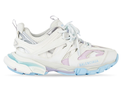 Balenciaga Track In White Pastel