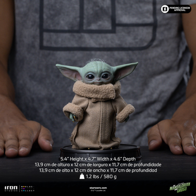 ПРЕДЗАКАЗ - Грогу (малыш Йода) ("Мандалорец", Star Wars) - Коллекционная СТАТУЯ 1/10 scale The Mandalorian & Grogu Statue (LUCSWR138526-14) - Iron Studios ?ЦЕНА: 11600 РУБ.?